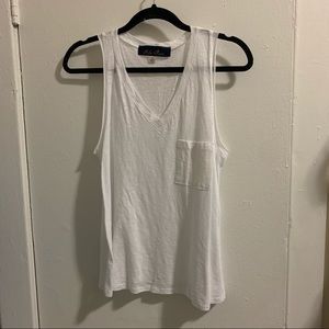 Francesca’s White Tank Top